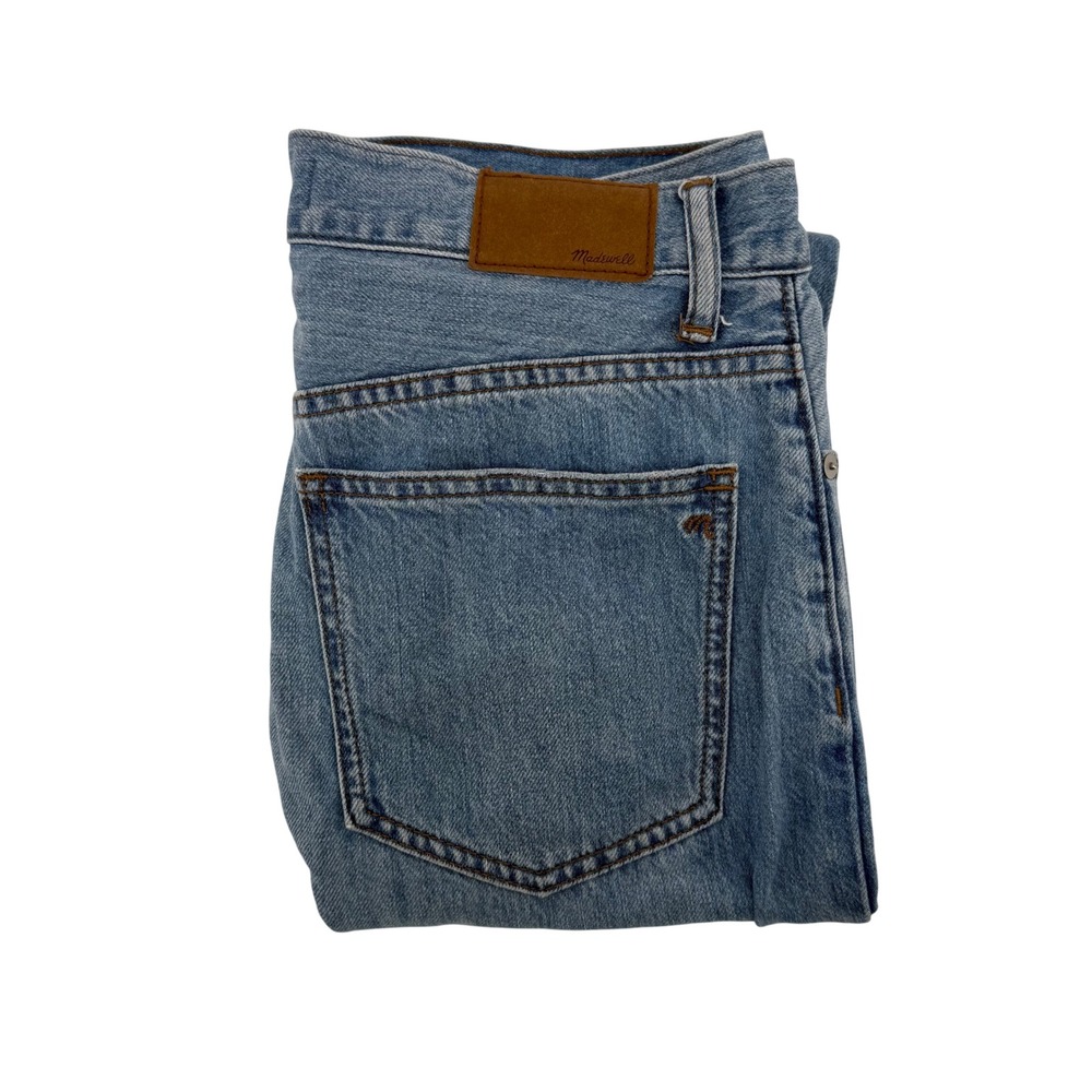 Madewell The Slouchy Boyjean Light Wash Relaxed‎ Fit Denim Jeans 26 30.5x28